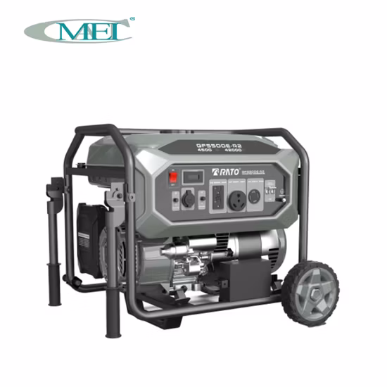 Bison pequeno portátil à prova de som gasolina/gasolina silencioso 1kw 2kw 3kw 5kw gerador inversor doméstico digital silencioso